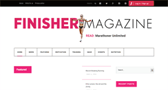 Desktop Screenshot of finishermag.com